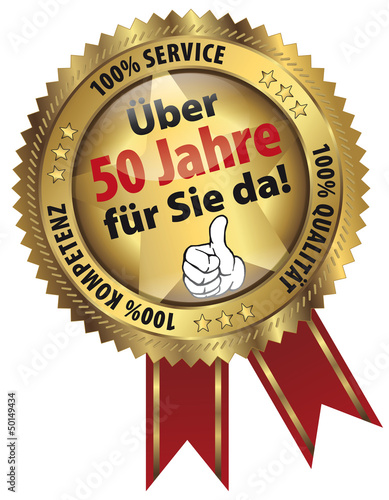 Vector: Über 50 Jahre für Sie da! 100% Qualität - Service - Kompetenz Über 50 Jahre für Sie da! 100% Qualität - Service - Kompetenz