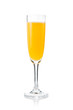 Mimosa cocktail prepared in the traditional way