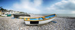Boats on Beach at Budleigh Salterton