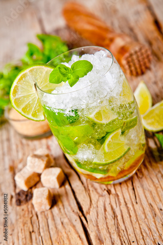 Photo: Fresh mojito drink Fresh mojito drink