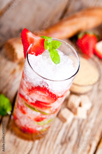 Photo: Fresh mojito drink Fresh mojito drink