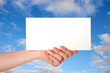 Foto: hand with envelope hand with envelope