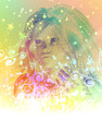 Abstract female portrait
