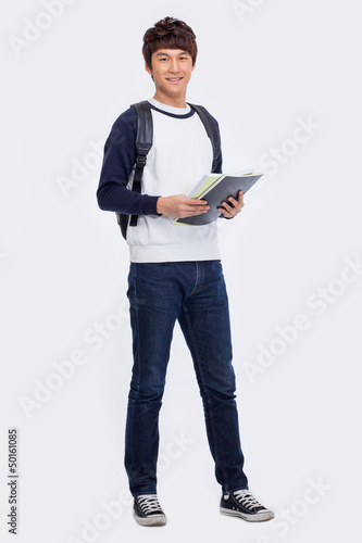 Photo: Young Asian student Young Asian student