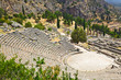 Ruins of the ancient city Delphi, Greece