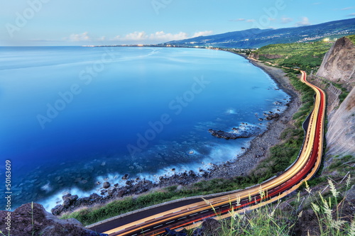 Photo: Route du Cap de la Marianne, Saint-Paul, La Réunion. Route du Cap de la Marianne, Saint-Paul, La Réunion.