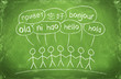 people learning ans speaking foreign languages