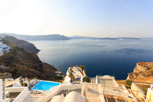 Photo: View on Oia in Santorini View on Oia in Santorini