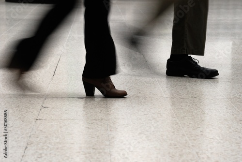 Photo: Rushing feet Rushing feet