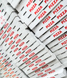 Pile of pizza's