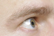 Foto: Macro shot of man's eye Macro shot of man's eye