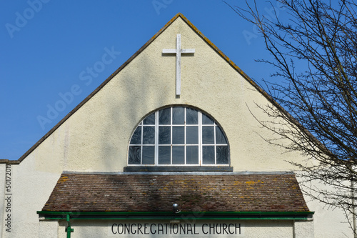 Photo: Roof of congregational church Roof of congregational church