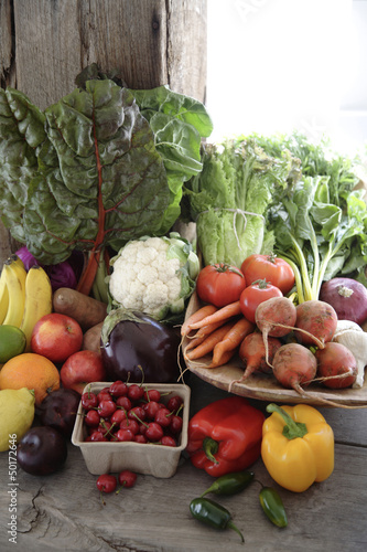 Photo: Variety of fresh vegetables Variety of fresh vegetables