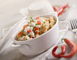 fusilli with ricotta and hot chili pepper