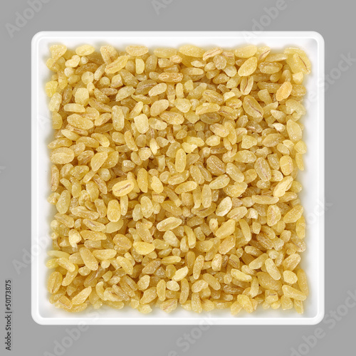 Photo: Bulgur wheat Bulgur wheat
