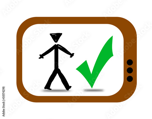 Illustration: TV Man Tick TV Man Tick