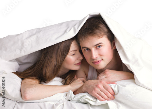 Photo: couple in a bed couple in a bed