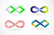 Infinity abstract logo for  business
