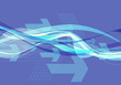 digital arrows background