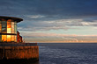 River Mersey, Liverpool at sunset