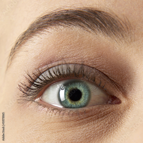 Photo: Close up of woman's eye Close up of woman's eye