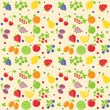 seamless fruit texture vector illustration