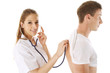 Arzt und Patient