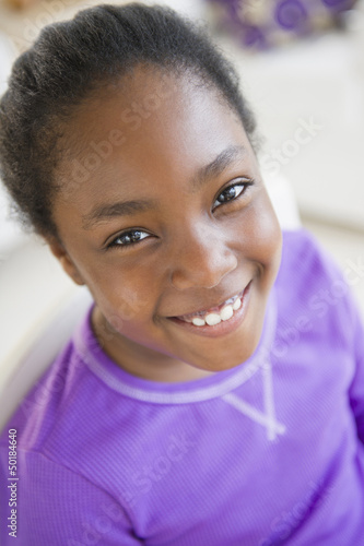 Photo: Smiling Black girl Smiling Black girl