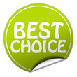 Best choice sticker