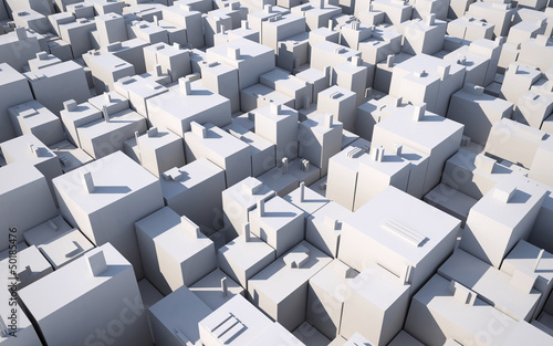 Illustration: city abstract city abstract