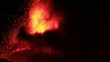 Etna eruption February 2013