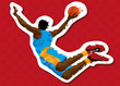 Vektor: abstract basketball background abstract basketball background