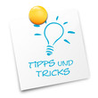Zettel Lampe Tipps und Tricks