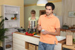 Couple in a kitchen