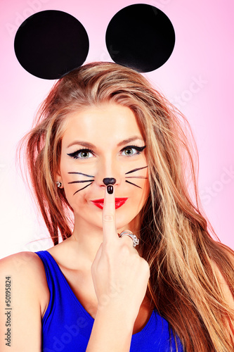 Photo: nose mouse nose mouse