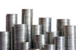 Coins skyscrapers