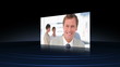 Montage of business situations