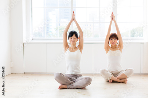 Photo: attractive asian women exercising attractive asian women exercising