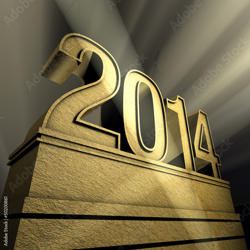 Illustration: 2014 Silvester Neujahr 2014 Silvester Neujahr