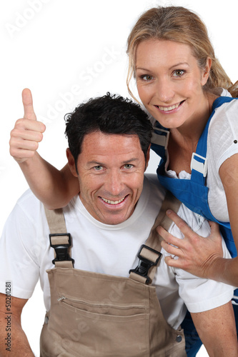 Photo: DIY couple DIY couple