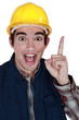 Tradesman with a brilliant idea