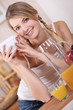 Woman drinking