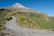 walking track to Mount Taranaki