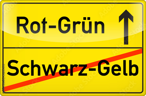 Illustration: Kommt Rot-Grün? Kommt Rot-Grün?