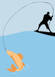 Fishing background