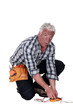 Technician who got an electrical shock