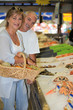 Couple at the shop