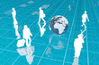 Global business Concept - 3D Render