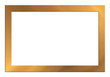 Bilderrahmen, gold, glänzend