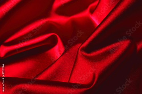 Photo: red satin red satin